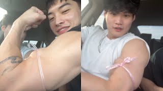 Breaking Ribbons with our Biceps - a David Pan Vlog