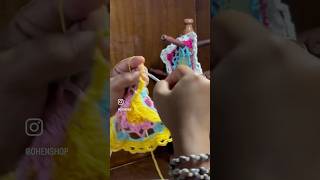 Crochet Therapy #youtubeshorts #shortsvideo #shortsviral #shortsfeed #crochet #relaxationmusic #art