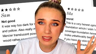 READING 1 STAR REVIEWS OF MY FAVOURITE MAKEUP PRODUCTS!