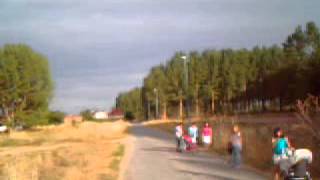 Circuito carrera de bicis Galleguillos de Campos 2013