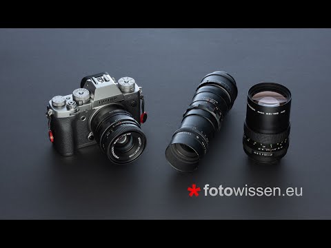 * Billige Objektive für Fujifilm X-System Kameras - preiswerte Alternativen mit M42 und Canon EF *