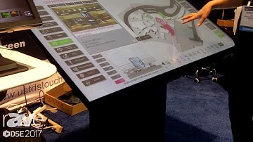 DSE 2017: TDS Explains 55 PCAP Touch Display System