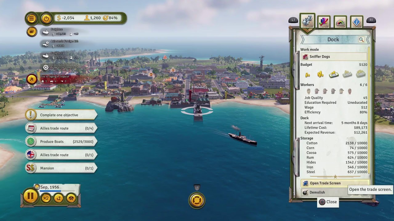 Tropico 6 Nxt gen Ps5 continuation