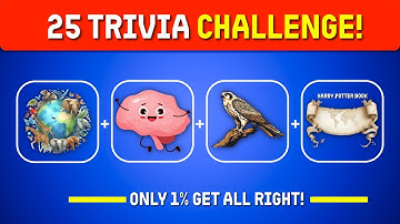 25 Impossible Trivia Questions – Only Geniuses Can Get 100%! #BrainBurstTrivia