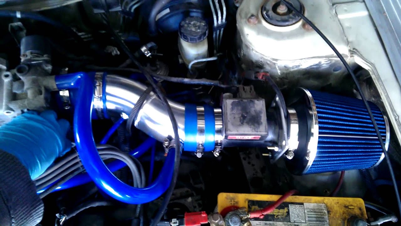 1996 Sentra GA16DE Short Ram Intake (BCP) YouTube