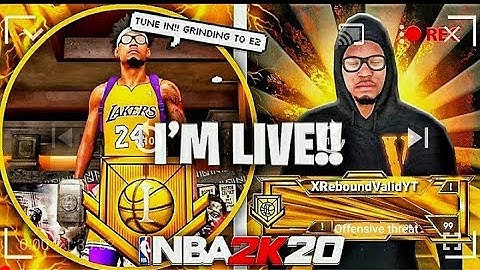 Best ELITE 1 Offensive threat Streaking Up at the 2s Court | 1k Subs OTW (NBA2K20)