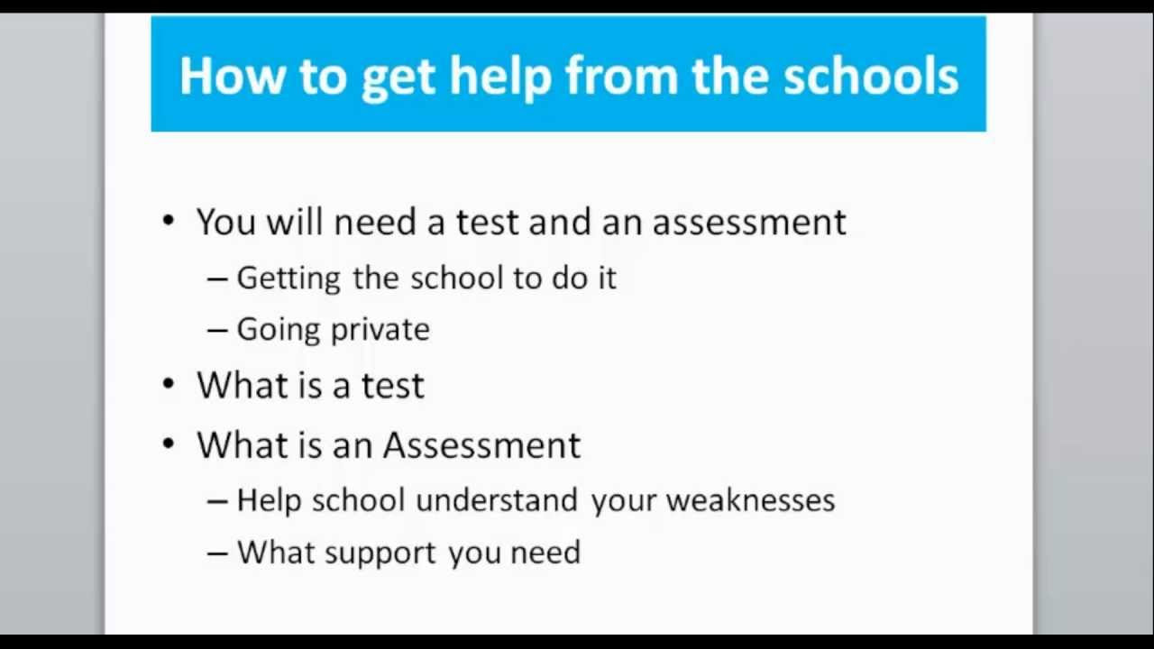 Webinar 3 Dyslexia Testing And Assessments Webinar 3 Dyslexia Testing And Assessments