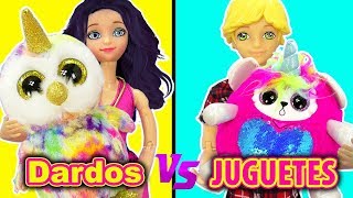 Marinette y Adrien con Bebe Unicornio Y LOL Surprise en el reto del Dardo by Cuentos y Juguetes de Adri 436,872 views 4 years ago 4 minutes, 16 seconds