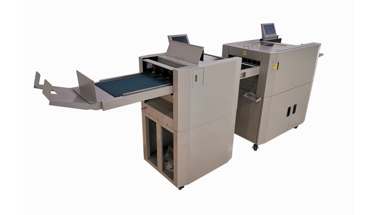 DMS Kartenschneider mit Inline Falzwerk MCF33