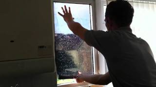 How to Install / Fit DIY Solar Window Film Tinting to Glass Windows. By Peter Molloy