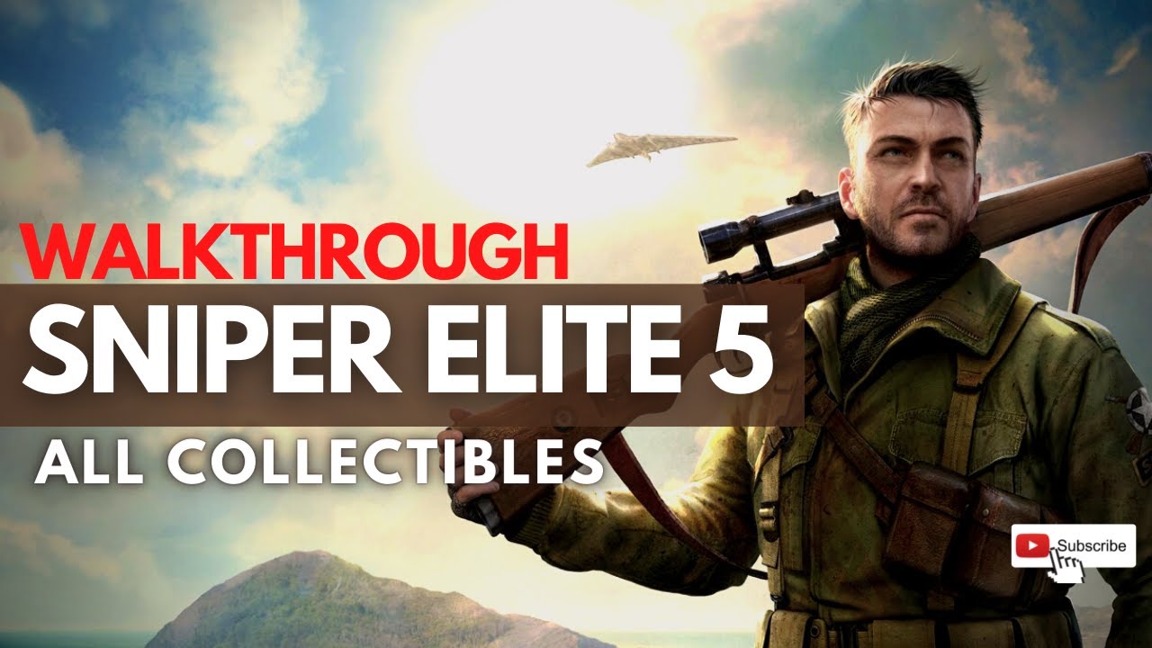 SNIPER ELITE 5 The Atlantic Wall All Collectibles Walkthrough Gameplay FULL GAME 60FPS PC sniper-elite-5-the-atlantic-wall-all-collectibles-walkthrough-gameplay-full-game-60fps-pc