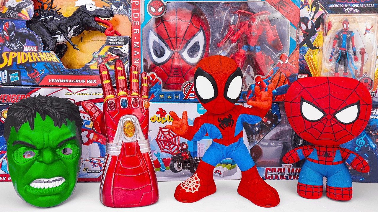 Marvel Spider Man Collection Unboxing Review | LEGO DUPLO 10424 Marvel Spin’s Motorcycle & Hulk Mask