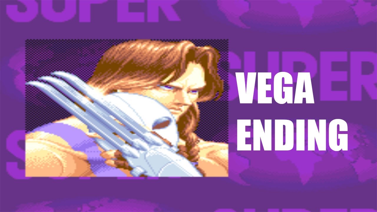 Ending for Super Street Fighter 2-Vega(Arcade)