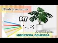 DIY Artificial Plant from Waste Material 🌿♻️In