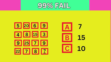 Can You Solve This? Find the Missing Number! | Ultimate Brain Teaser Challenge #MathPuzzles #IQTest