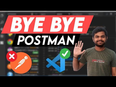 I Don't Need Postman Anymore!! I Use VS Code Instead... || bye bye postman || alternative of postman