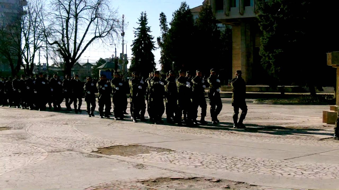 defilare comemorare eroii revolutiei targoviste YouTube