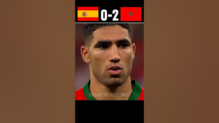 The day Morocco destroyed Spain | Spain Vs Morocco World cup | #shorts #football #spain #morocco
