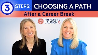 3 Steps for Choosing the Right Path after a Career Break by Prepare to Launch U 60 views 1 month ago 13 minutes, 7 seconds