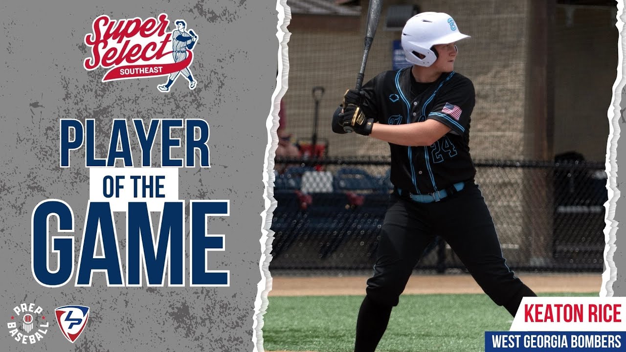 Player of the Game: Keaton Rice goes 3-for-3 with two-run double to ...