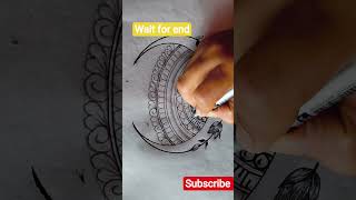 beautiful mini mandala art tutorial #mindfulcreativity #asmrart #mandalaart