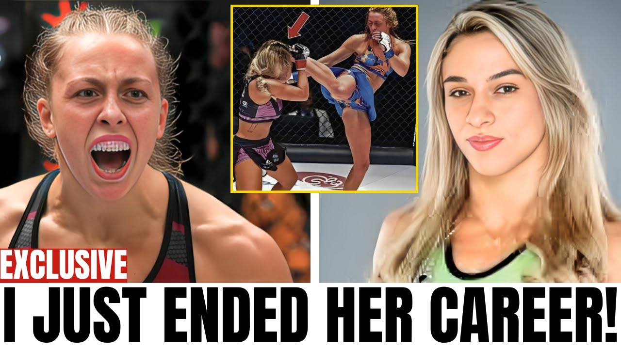 1 MIN AGO Dakota Dicha DESTROYS Paula Bittencourt — I ENDED HER CAREER