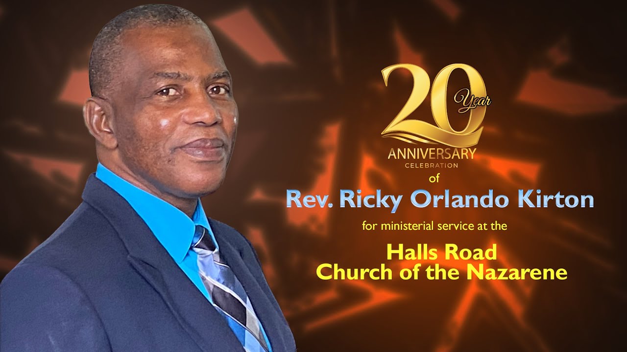 20th Anniversary Celebration Service for Rev. Ricky Orlando Kirton