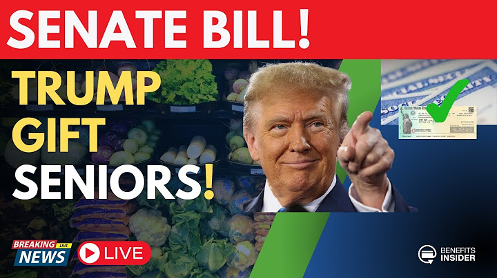 Trump's Big Beautiful Bill: EXTRA CASH for Seniors and Low Income?