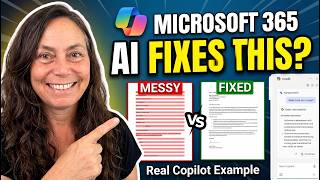 How to Use Microsoft Copilot to Fix a Messy Business Document (Real MS365 Example)