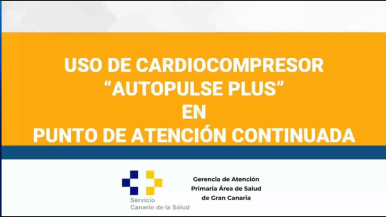 USO DE CARDIOCOMPRESOR 