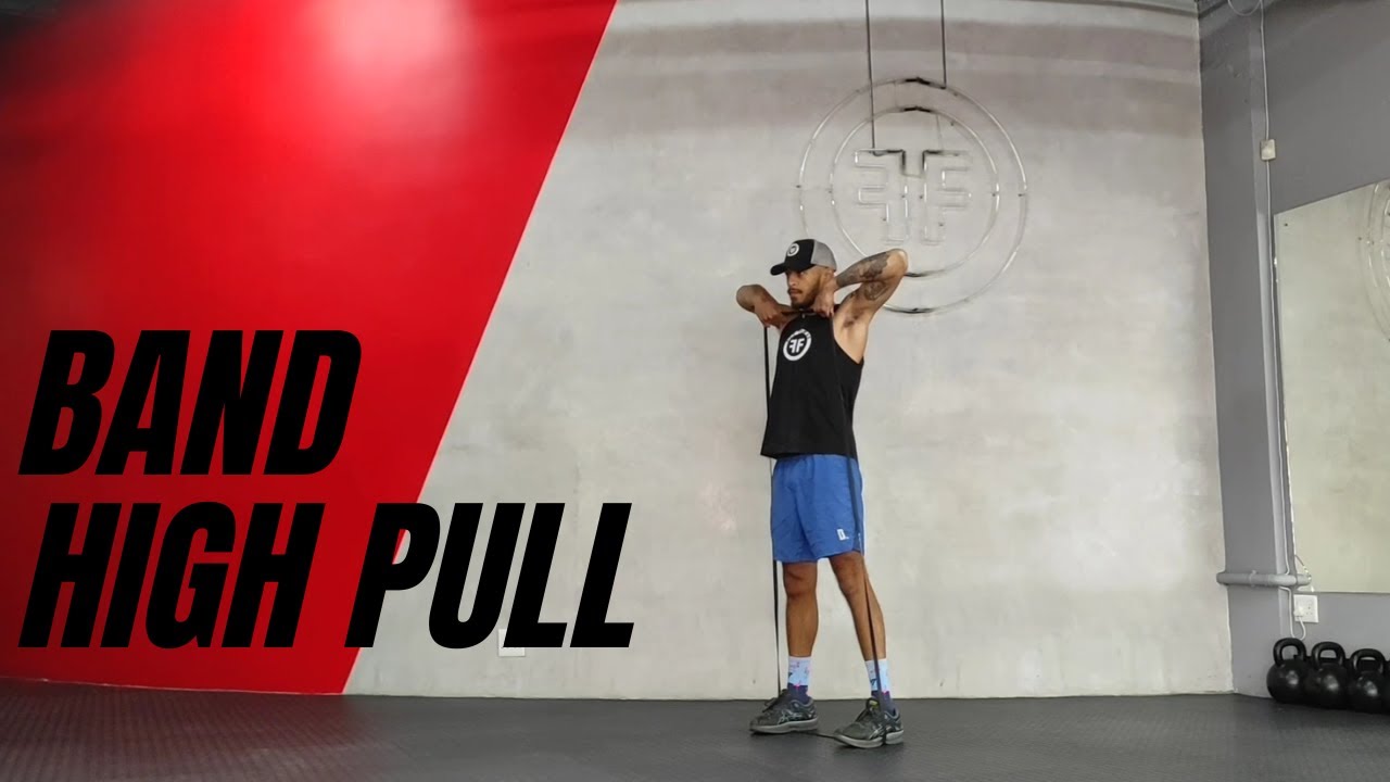 BAND HIGH PULL - YouTube