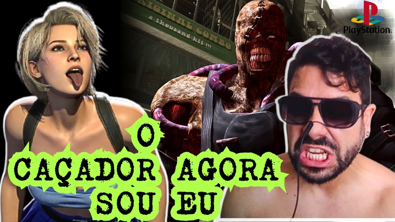 DESAFIO RE3: Jogando com o NEMESIS — Será Que Consigo Eliminar a Jill?