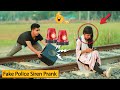 Fake police siren with lockdown time prank 2021 by mama fun 24