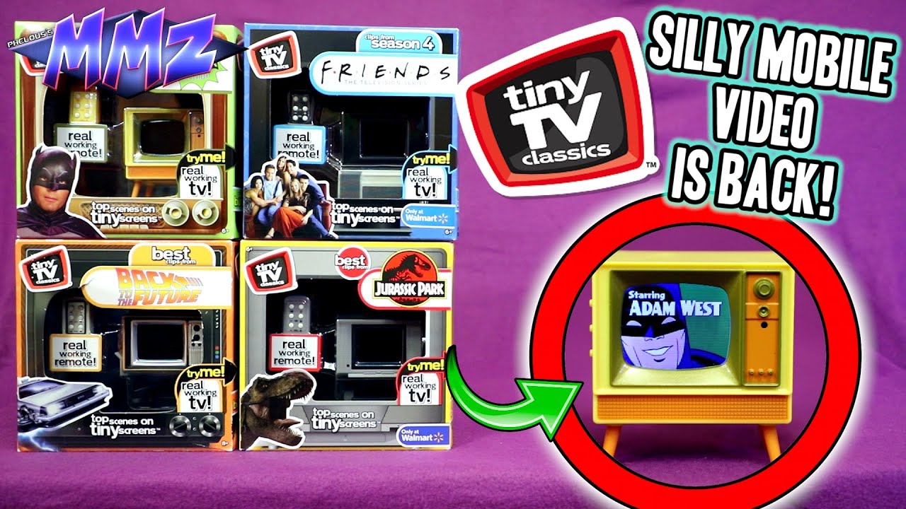 THESE ARE CRAZY FUN! Tiny TV Classics by Basic Fun Toys Unboxing