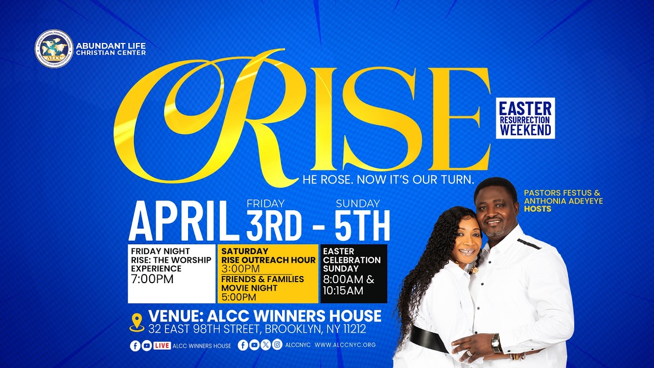 Easter Resurrection Weekend | April 3-5 | ALCC Winners House