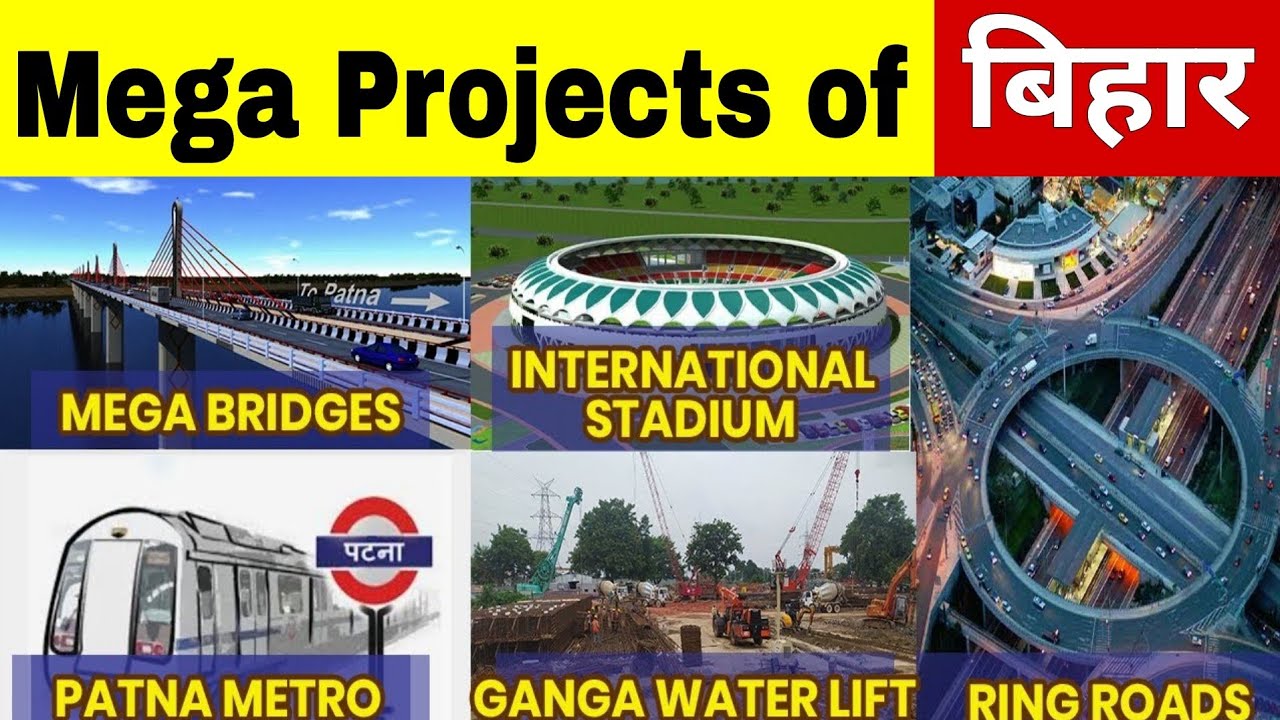 New Upcoming Mega Projects of Bihar | Top 10 | Expressway | Patna Metro ...