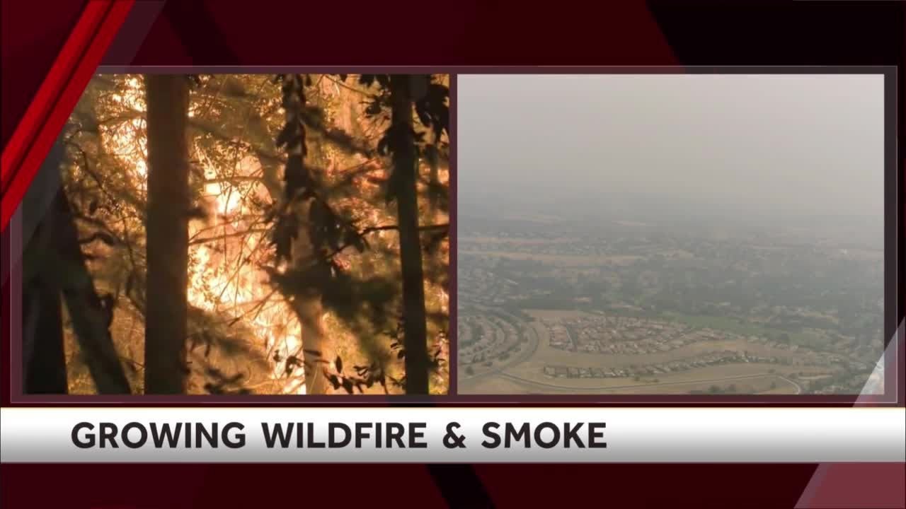 Mosquito Fire Near Sacramento is at 'Tipping Point'