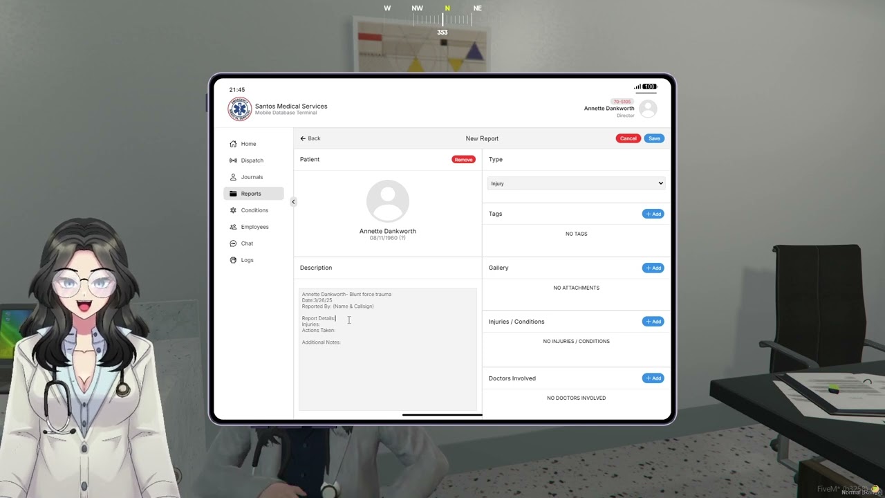 Sunset RP EMS MDT Walkthrough