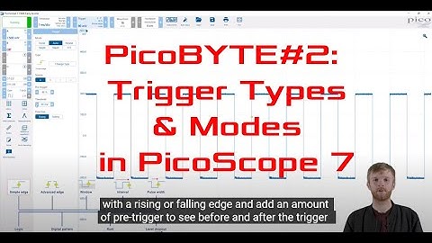 PicoScope 7 Trigger Modes & Trigger Types