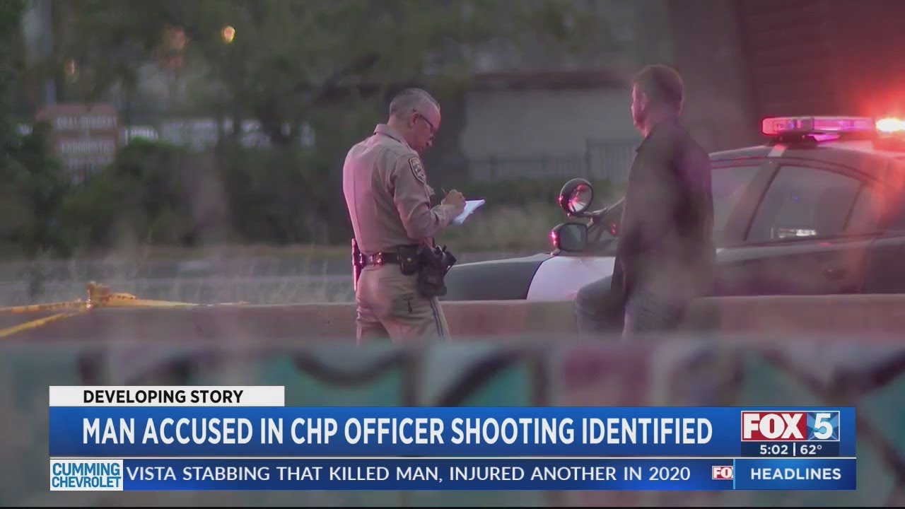 Man Suspected In CHP Officer Shooting Identified - YouTube