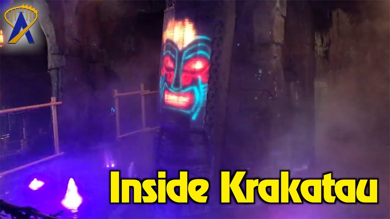 New interactive elements inside Krakatau at Universal’s Volcano Bay water park  YouTube