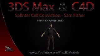 Cinema 4D/ 3DS Max | Sam Fisher (Conviction) Model Download