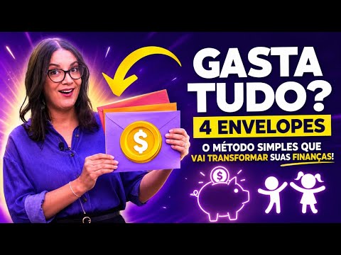 Seu Filho Gasta Toda Mesada? Use 4 Envelopes