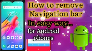 How to remove Navigation bar in android phone in Hindi | How to remove Navigation three buttons screenshot 3
