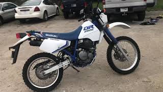 Career Overview 1990 Suzuki DR250s For Sale