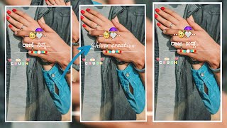 Rani nina kayeditu kannada Trending 💕love song lyrics  video editing alight motion  whatsapp status screenshot 3