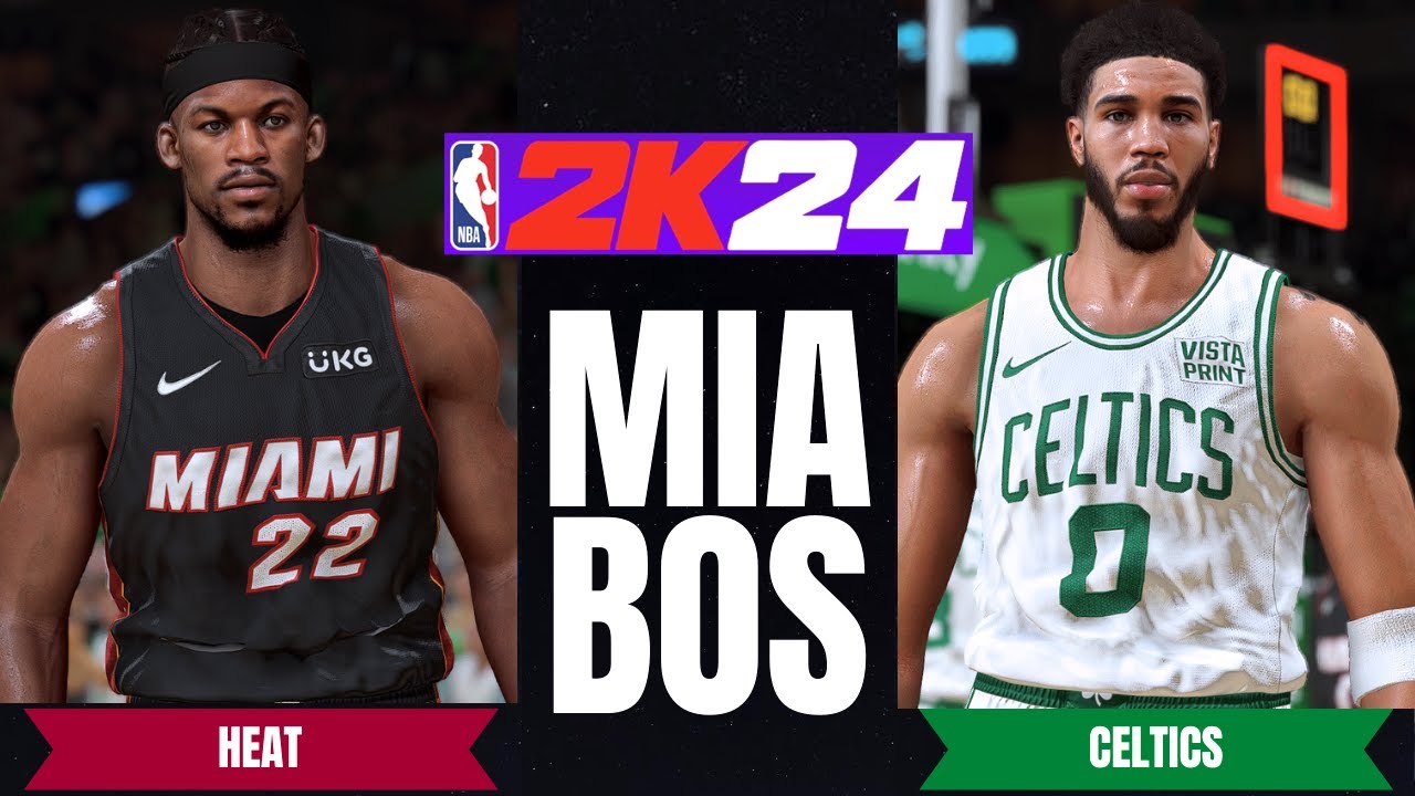 NBA 2K24 Concept Graphics, HEAT vs BULLS