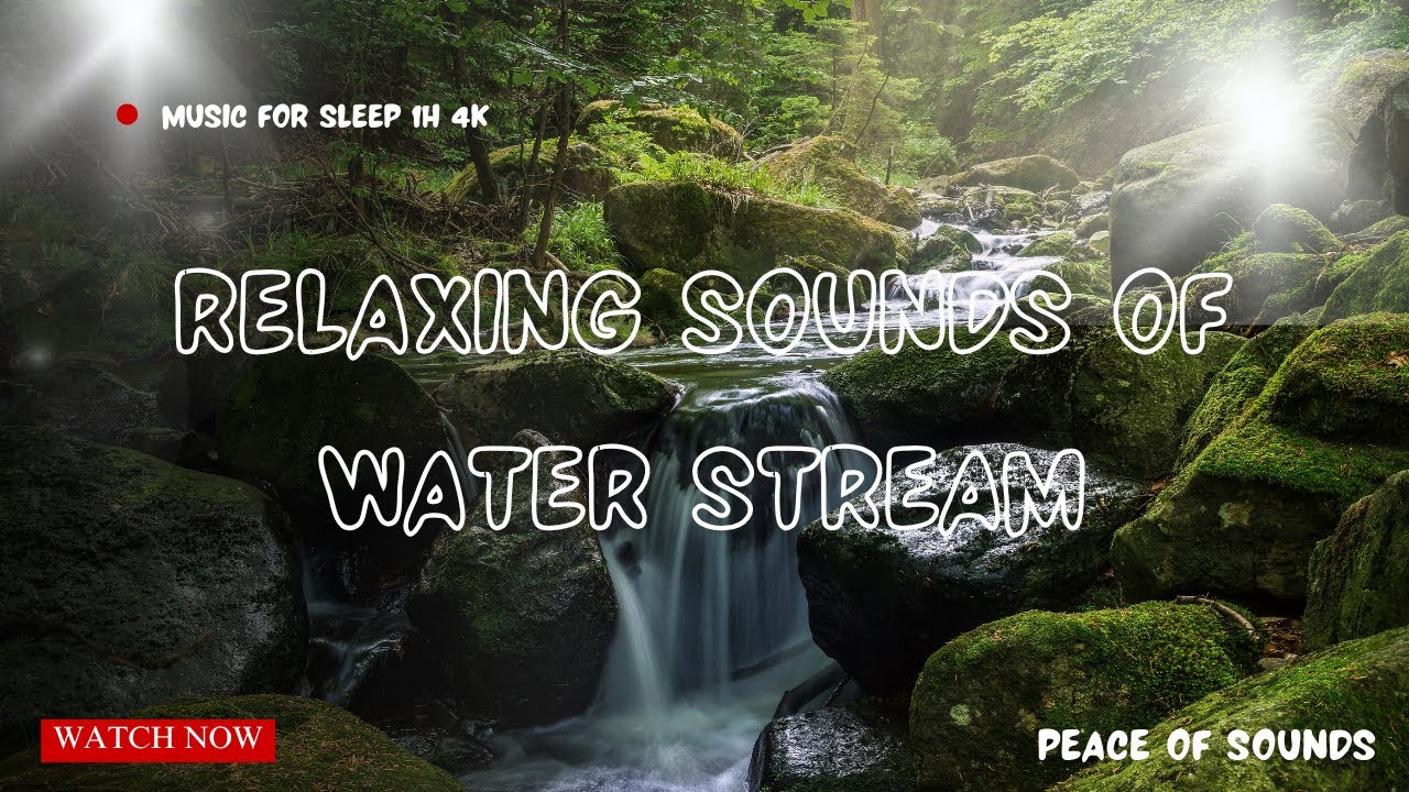 Relaxing Nature Sounds for Sleeping - Natural Calm Forest Waterfall ...