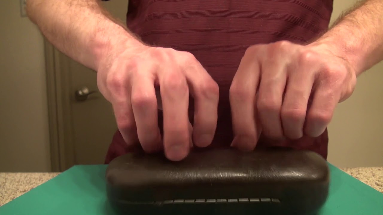 EXTREMELY Fast Scratching ASMR on leather