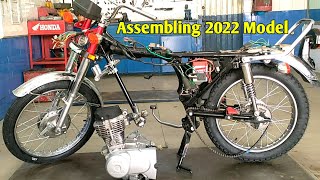Complete Assembling Honda CG 125 2022 Model
